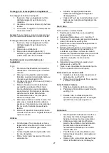 Предварительный просмотр 27 страницы Texas 90067059 Instruction Manual