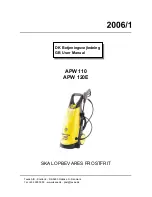 Texas APW 110 User Manual preview