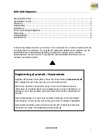 Preview for 2 page of Texas ET 850-S 2006/1 User Manual