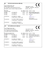 Предварительный просмотр 62 страницы Texas FUTURA 6003 Manual