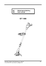 Texas GT 1080 User Manual preview