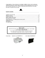 Предварительный просмотр 9 страницы Texas Handy Sweep 600R-5 User Manual