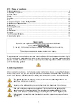 Preview for 16 page of Texas Hobby 500 B Hurricane HMH500BT Instruction Manual