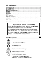 Preview for 2 page of Texas HSL 18 Li User Manual