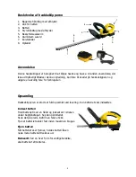 Preview for 4 page of Texas HSL 18 Li User Manual