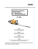 Texas HT 260 User Manual preview