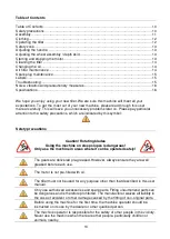 Предварительный просмотр 15 страницы Texas LX450TG Instruction Manual