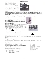 Предварительный просмотр 5 страницы Texas mini tex 200 Instruction Manual