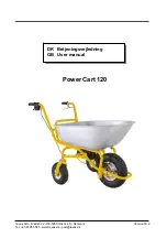 Preview for 1 page of Texas Power Cart 120 User Manual