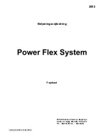 Preview for 1 page of Texas Power Flex System Operator'S Manual