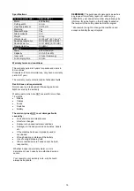 Preview for 16 page of Texas Razor 4600 Li User Manual