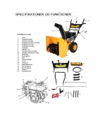 Предварительный просмотр 9 страницы Texas Snow Buster 650E Manual