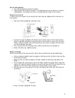 Preview for 27 page of Texas Snow King 565 TG Manual