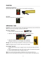 Предварительный просмотр 14 страницы Texas Snowbuster 1100E User Manual