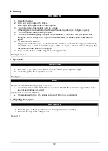 Предварительный просмотр 12 страницы Texas TG 620 Instruction Manual