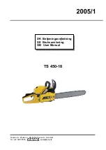 Preview for 1 page of Texas TS450-18 User Manual