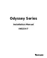 Texecom Odyssey 1E Installation Manual preview