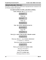 Preview for 56 page of Texecom PREMIER 168 Master User Manual