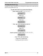 Preview for 57 page of Texecom PREMIER 168 Master User Manual