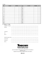 Preview for 24 page of Texecom Premier 412 Master User Manual