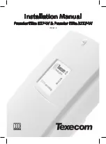 Предварительный просмотр 1 страницы Texecom Premier Elite 32XP-W Installation Manual