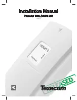 Texecom Premier Elite 32XPH-W Installation Manual preview