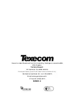 Preview for 8 page of Texecom Premier Elite 5Ci-W Installation Manual