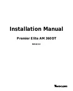 Texecom Premier Elite AM 360DT Installation Manual preview