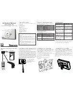 Preview for 1 page of Texecom Premier Elite CO-W Instruction Manual