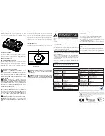 Preview for 2 page of Texecom Premier Elite CO-W Instruction Manual