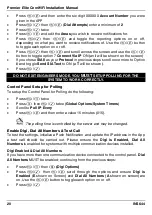 Preview for 20 page of Texecom Premier Elite ComWiFi Installation Manual