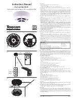 Texecom Premier Elite OH-W Instruction Manual preview