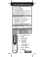 Texecom Premier Elite SmartKey User Manual preview