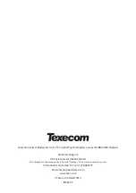 Предварительный просмотр 8 страницы Texecom Premier External TD-W Installation Manual