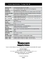 Preview for 12 page of Texecom Prestige Orbit DT Installation Manual