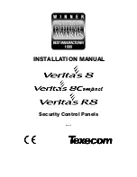 Предварительный просмотр 1 страницы Texecom Veritas 8 Installation Manual