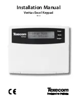 Texecom Veritas Excel Master Installation Manual preview