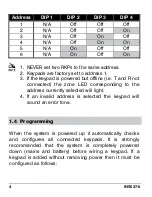 Preview for 4 page of Texecom Veritas RKP Installation Manual