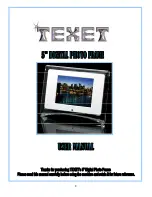 Preview for 2 page of texet DPF-510 User Manual