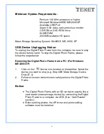 Preview for 5 page of texet DPF-510 User Manual