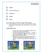 Preview for 10 page of texet DPF-510 User Manual