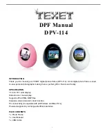 texet DPV-114 Manual предпросмотр