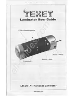 texet LM-270 A4 User Manual preview