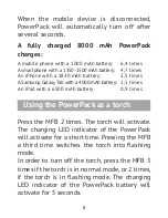 Preview for 9 page of texet PowerPack TPB-2113 User Manual