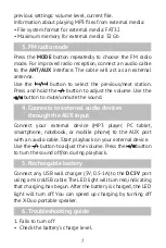 Preview for 7 page of texet TPA-2173 X-Duo User Manual