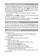 Preview for 8 page of texet TPA-3005 User Manual