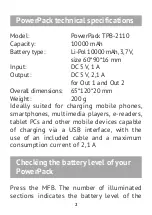 Preview for 6 page of texet TPB-2110 User Manual