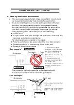 Preview for 10 page of TEXIO DCS-4605 Instruction Manual