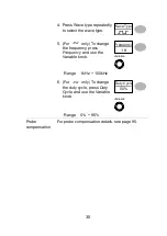 Preview for 47 page of TEXIO DCS-4605 Instruction Manual