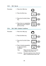 Preview for 57 page of TEXIO DCS-4605 Instruction Manual